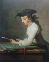Chardin The Young Draughtsman